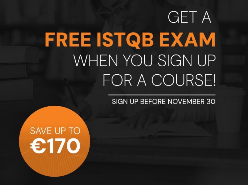 Free Certification Exam with Every ISTQB Course