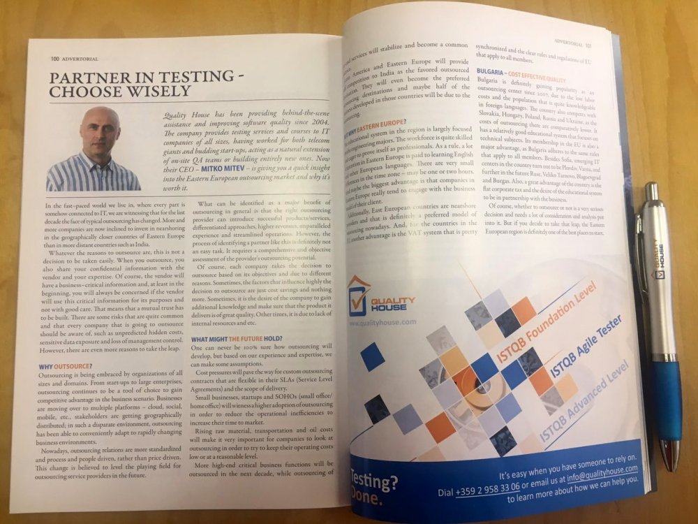 Quality House CEO Mitko Mitev featured in Vagabond magazine!